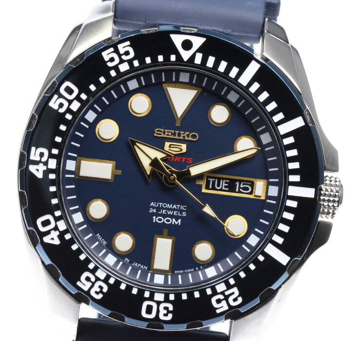 楽天市場】☆良品【SEIKO】セイコー セイコー5 スポーツ デイデイト  