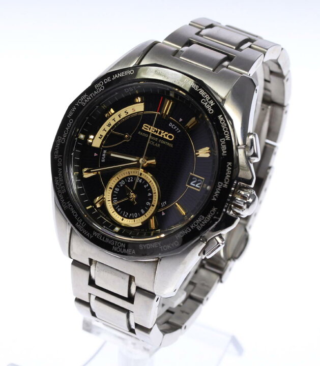 楽天市場】【SEIKO】セイコー ブライツ ワールドタイム SAGA033/8B53 
