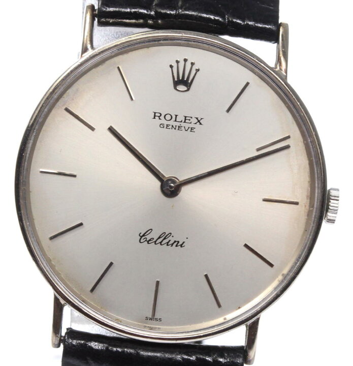 楽天市場】【ROLEX】ロレックス チェリーニ K18WG cal.1600 手巻き  