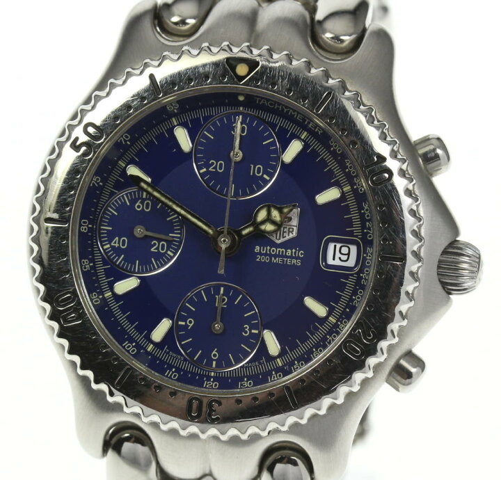 楽天市場】【TAG HEUER】タグホイヤー セル デイト クロノグラフ  