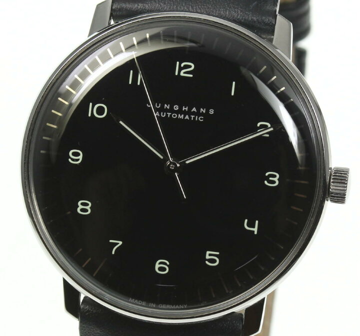 楽天市場】☆美品【JUNGHANS】ユンハンス マックスビル 27.3400 1610 
