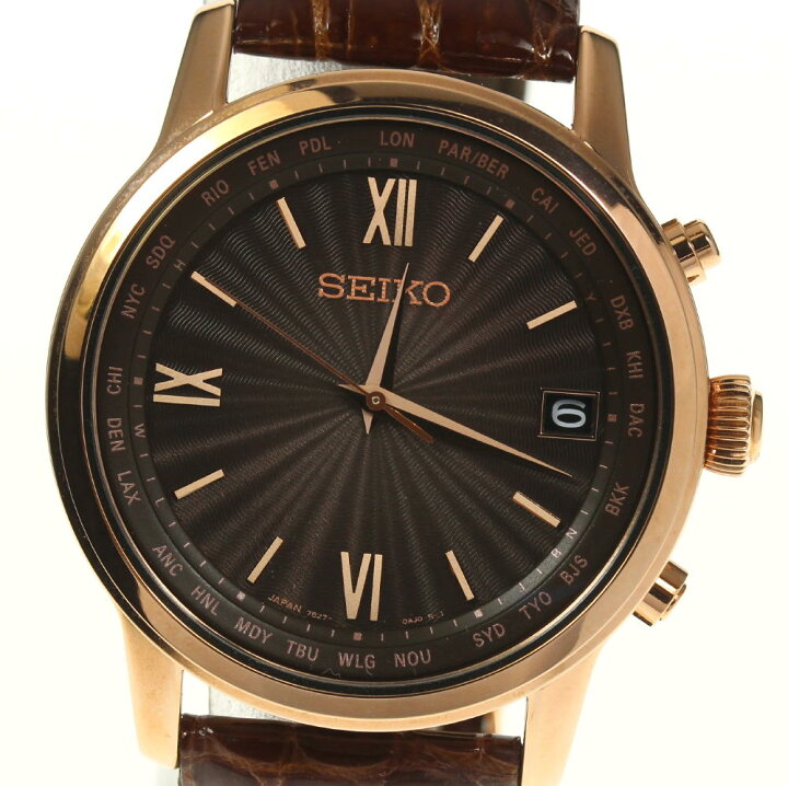 楽天市場】☆美品【SEIKO】セイコー ブライツ デイト SAGZ098/7B27 