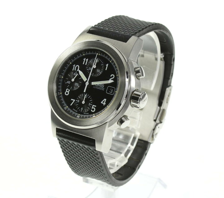 楽天市場】※ベルト訳あり【ORIS】オリス ビッグクラウン クロノグラフ 