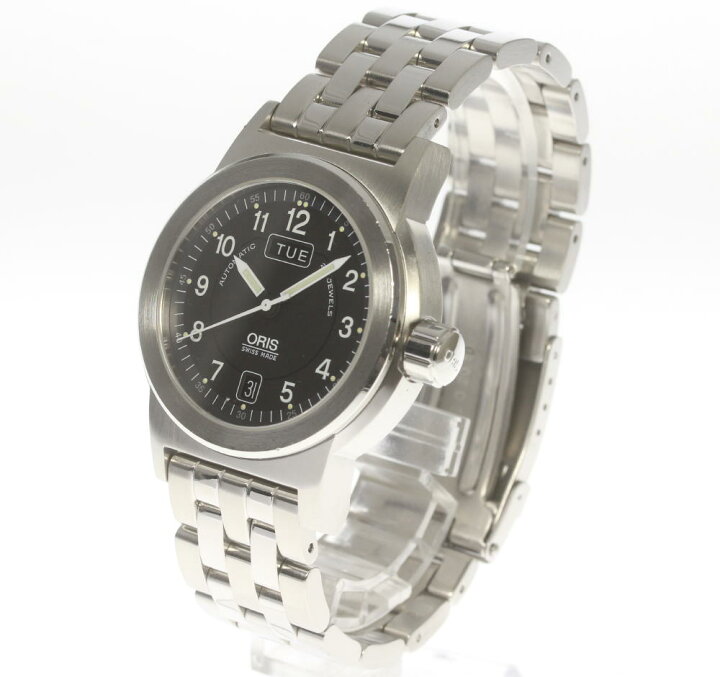 楽天市場】☆良品【ORIS】オリス BC3 デイデイト 7500 自動巻き メンズ 