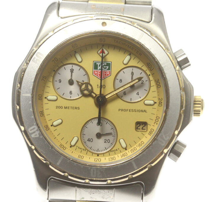 楽天市場】【TAG HEUER】タグホイヤー 575.406R クロノグラフ クォーツ 