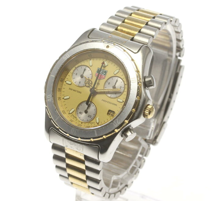 楽天市場】【TAG HEUER】タグホイヤー 575.406R クロノグラフ クォーツ 