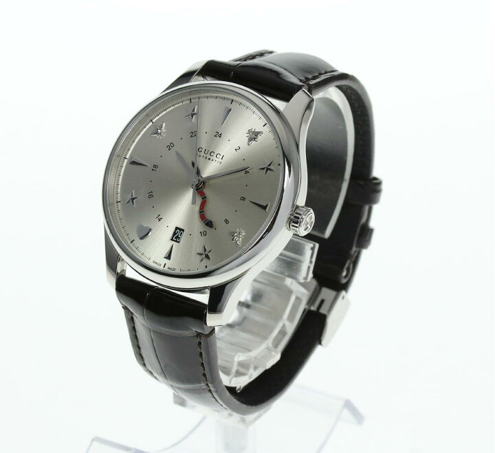 楽天市場】良品☆箱・保【GUCCI】グッチ Gタイムレス GMT 126.3  