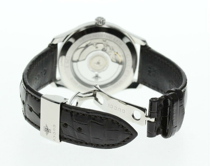 楽天市場】良品☆箱・保【GUCCI】グッチ Gタイムレス GMT 126.3  