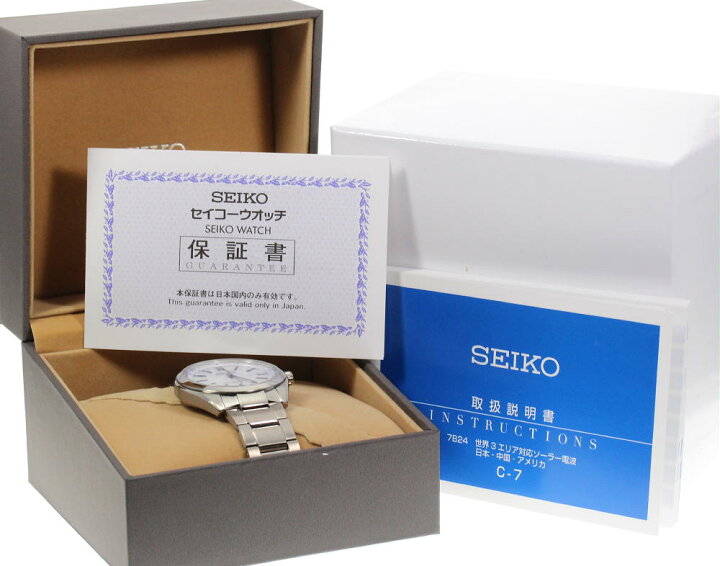 楽天市場】☆美品☆箱保付【SEIKO】セイコー ブライツ SAGZ079 7B24 