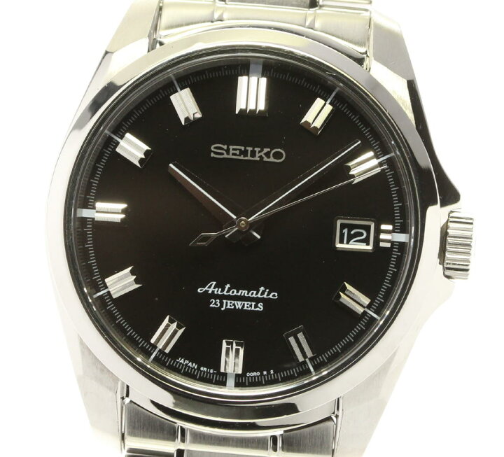 楽天市場】☆良品【SEIKO】セイコー メカニカル デイト 6R15-00H0 自動 