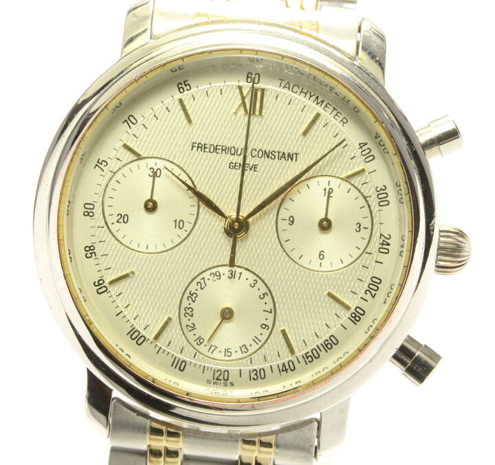 楽天市場】【FREDERIQUE CONSTANT】フレデリック・コンスタント クロノ 