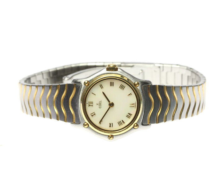 楽天市場】【EBEL】エベル クラシックウェーブ シェル 1057901 
