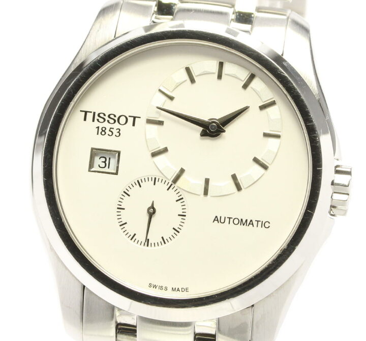 楽天市場】箱保付き【TISSOT】ティソ クチュリエ デイト T035428 自動 