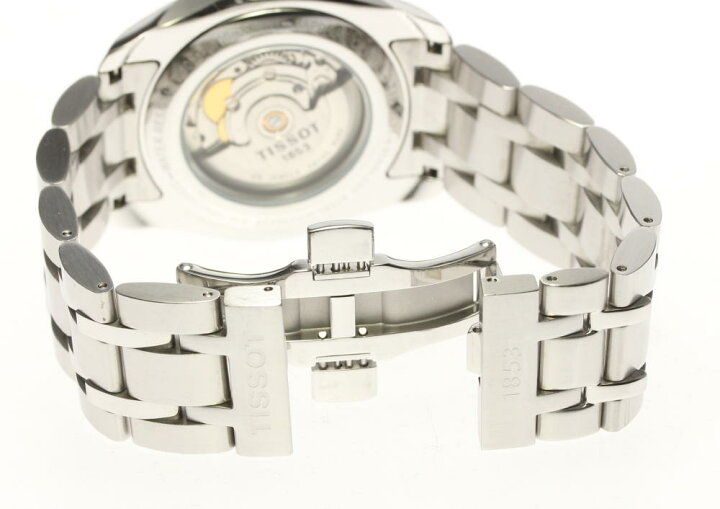 楽天市場】箱保付き【TISSOT】ティソ クチュリエ デイト T035428 自動 
