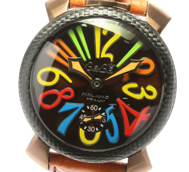 楽天市場】☆美品【GaGa MILANO】ガガミラノ マヌアーレ48 500本限定 
