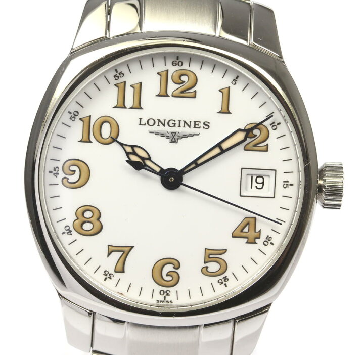 楽天市場】☆良品 保付き【LONGINES】ロンジン スピリット デイト L2 