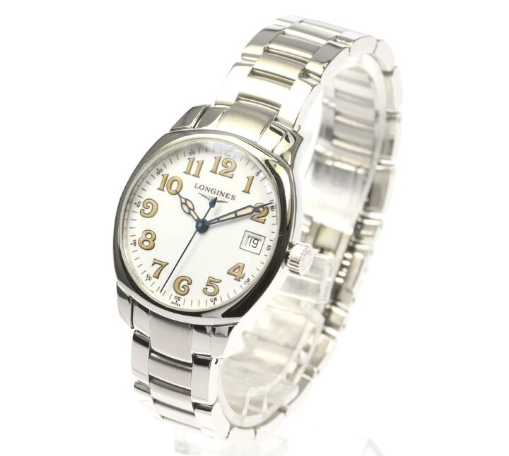 楽天市場】☆良品 保付き【LONGINES】ロンジン スピリット デイト L2 