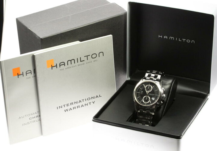 楽天市場】☆良品 箱保付き【HAMILTON】ハミルトン ジャズマスター 