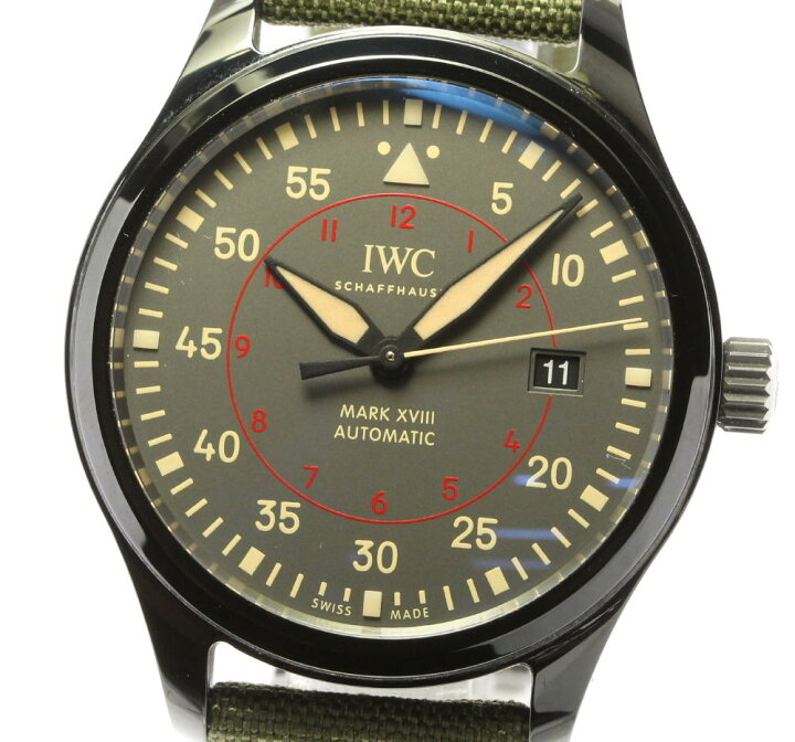 楽天市場】☆美品【IWC】パイロットウォッチ マークXVIII トップガン  