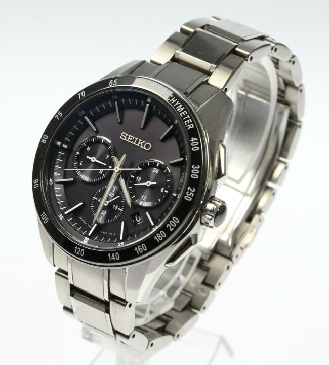 楽天市場】【SEIKO】セイコー クロノグラフ 8B82-0AP0 ソーラー電波 