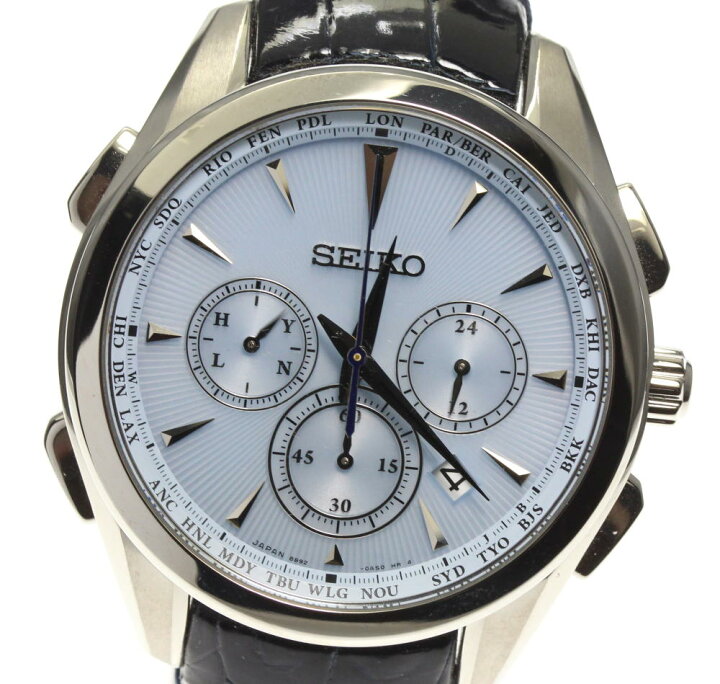 楽天市場】☆良品 箱・保付【SEIKO】セイコー ブライツ フライト 