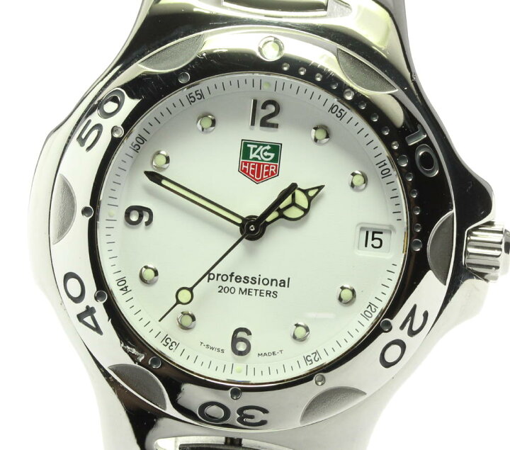 楽天市場】☆良品【TAG HEUER】タグホイヤー キリウム デイト WL1115 