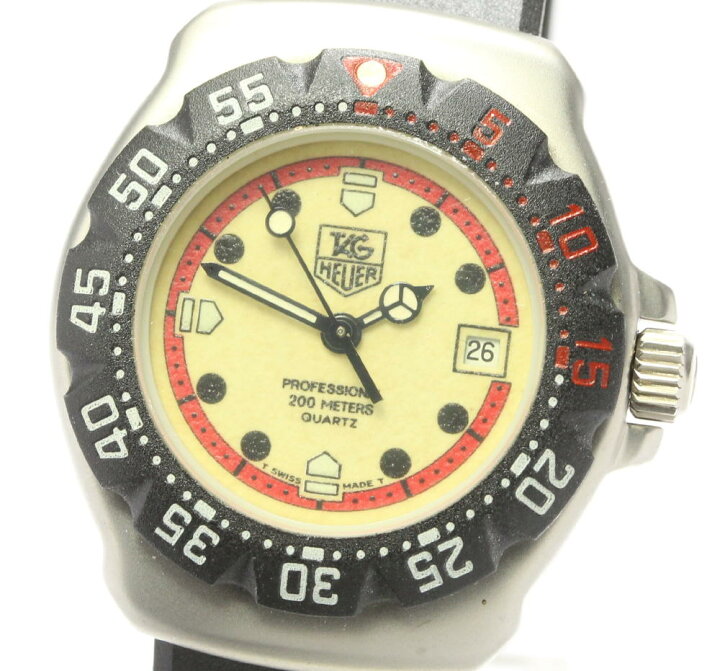 楽天市場】箱付【TAG HEUER】タグホイヤー フォーミュラ1 371.508 