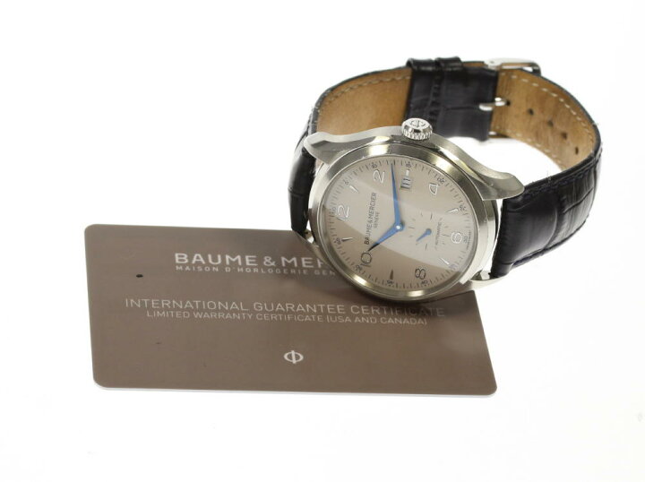 楽天市場】【Baume & Mercier】ボーム＆メルシェ クリフトン M0A10052 