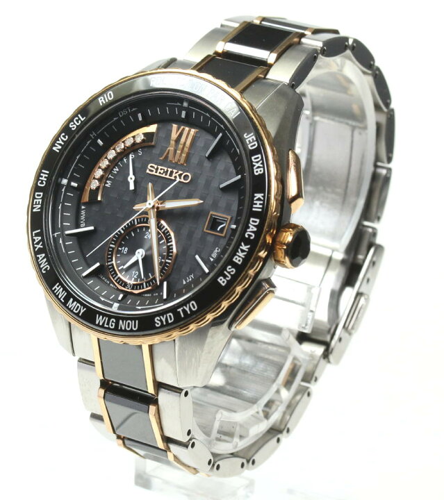 楽天市場】箱保付き【SEIKO】セイコー ブライツ ワールドタイム  