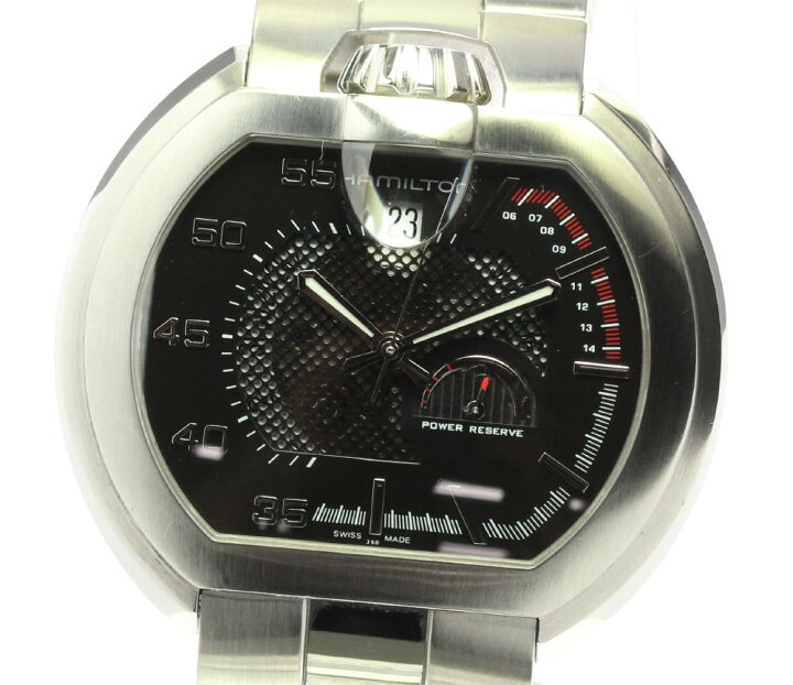 楽天市場】☆良品【HAMILTON】ハミルトン ユーエス66 H356150 デイト 