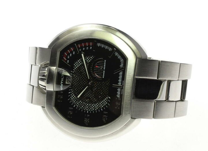 楽天市場】☆良品【HAMILTON】ハミルトン ユーエス66 H356150 デイト 