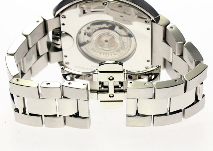 楽天市場】☆良品【HAMILTON】ハミルトン ユーエス66 H356150 デイト 