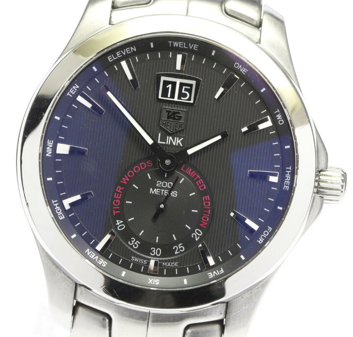 楽天市場】【TAG HEUER】タグホイヤー リンク タイガーウッズモデル 