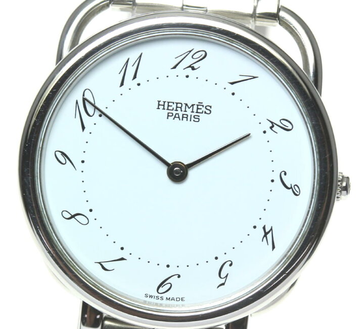 楽天市場】☆美品【HERMES】エルメス アルソー クォーツ ボーイズ 