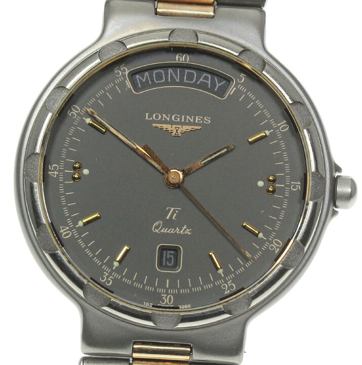 楽天市場】【LONGINES】ロンジン コンクエスト チタン デイデイト  