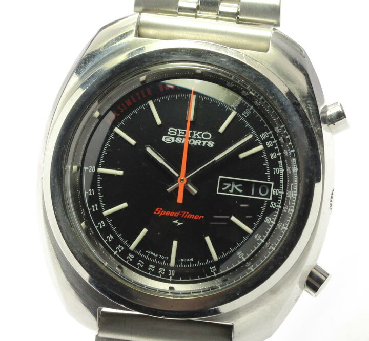 楽天市場】【SEIKO】セイコー 5スポーツ スピードタイマー 7017-8000 