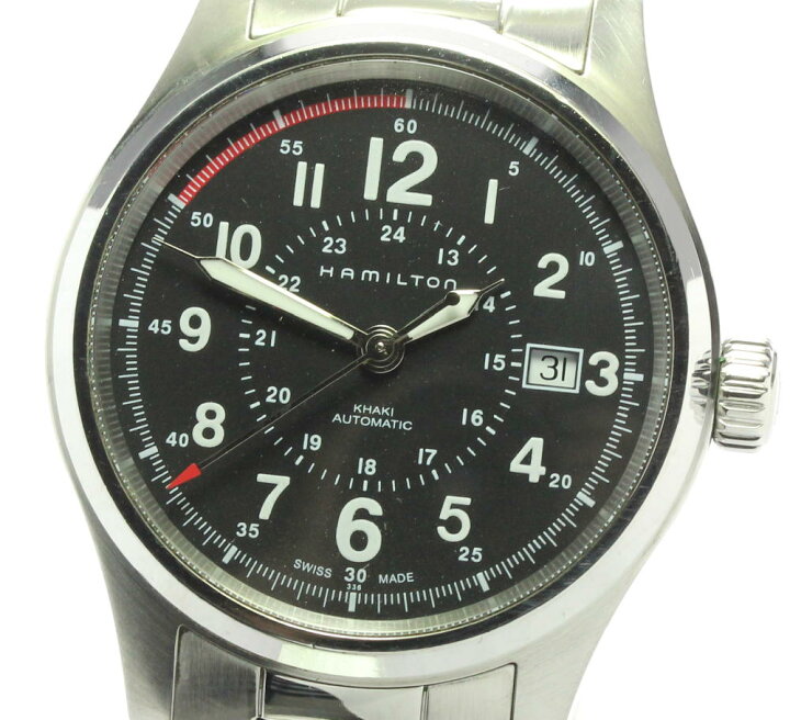 楽天市場】☆良品【HAMILTON】ハミルトン カーキフィールド H705950 