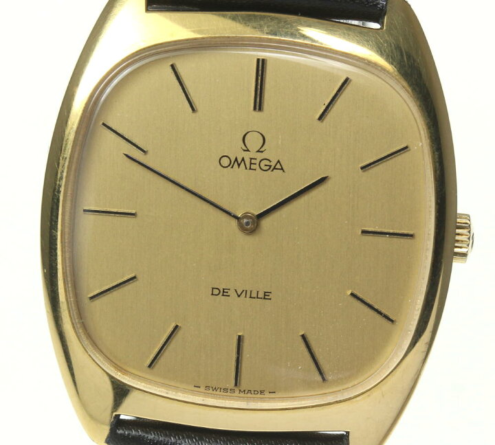 楽天市場】【OMEGA】オメガ デビル スクエア cal.625 手巻き メンズ  