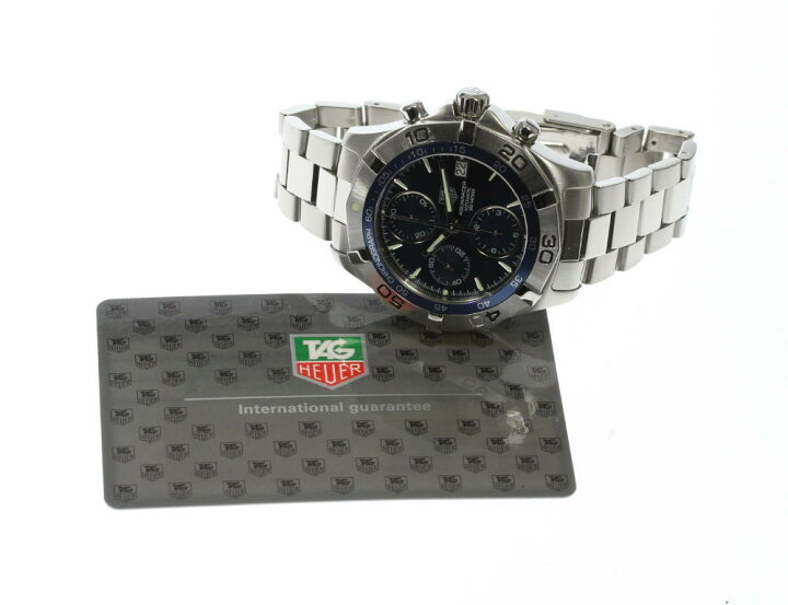 楽天市場】☆良品【TAG HEUER】タグホイヤー アクアレーサー デイト 
