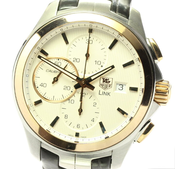 楽天市場】【TAG HEUER】タグホイヤー リンク キャリバー16 クロノ  