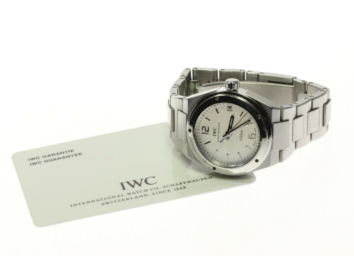 楽天市場】保付き【IWC】インヂュニア ミッドサイズ デイト IW451501 