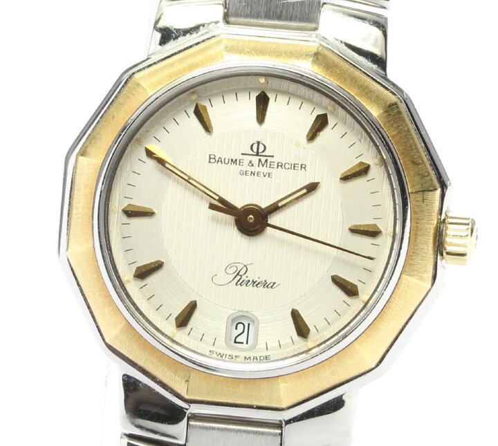 楽天市場】【Baume & Mercier】ボーム＆メルシェ リビエラ デイト 5231  