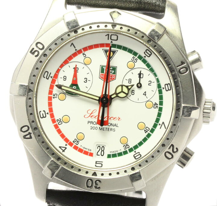 楽天市場】【TAG HEUER】タグホイヤー リンク シーレーサー クロノ  
