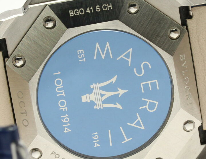 楽天市場】☆極美品・箱保付☆【BVLGARI】ブルガリ オクト マセラティ 