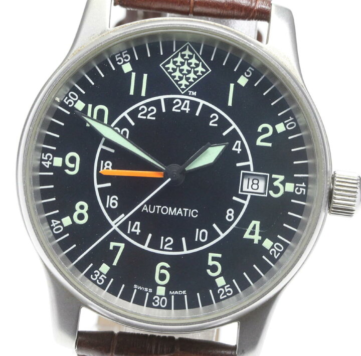 楽天市場】【FORTIS】フォルティス クロノグラフ デイデイト 596.10 