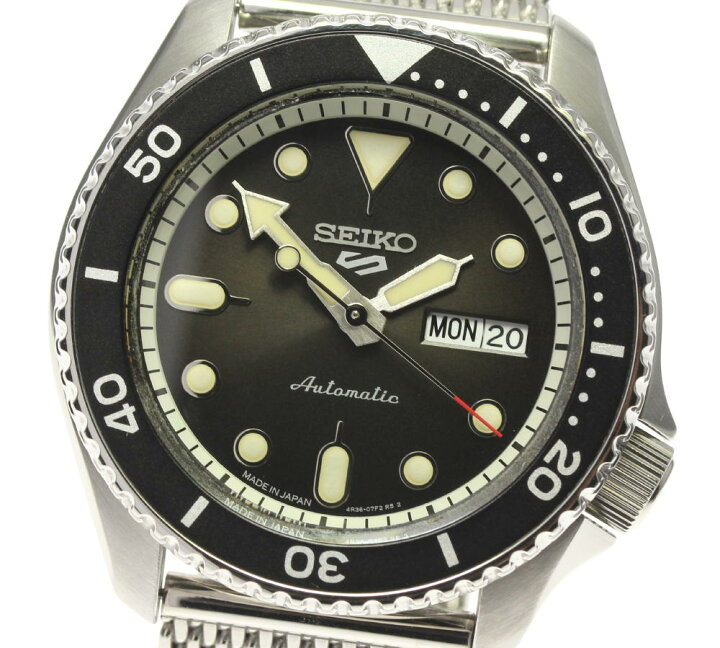 楽天市場】☆美品【SEIKO】セイコー 5スポーツ デイデイト SBSA017 