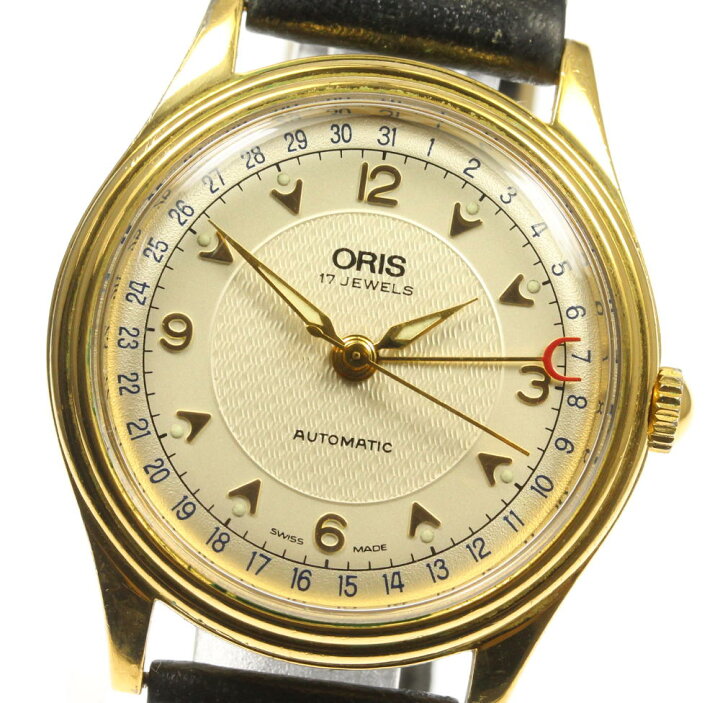 楽天市場】【ORIS】オリス ポインターデイト 裏スケ 7403 自動巻き 