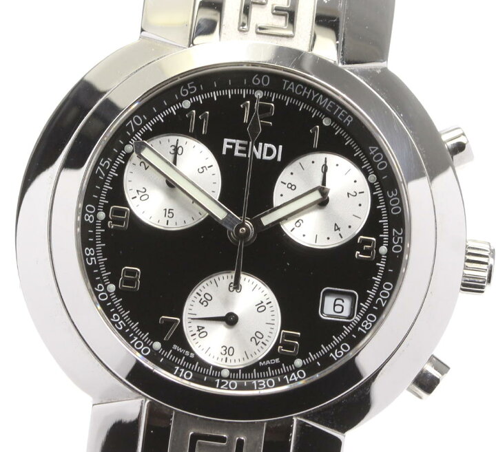 楽天市場】【FENDI】フェンディ オロロジ クロノグラフ 4500G クォーツ 