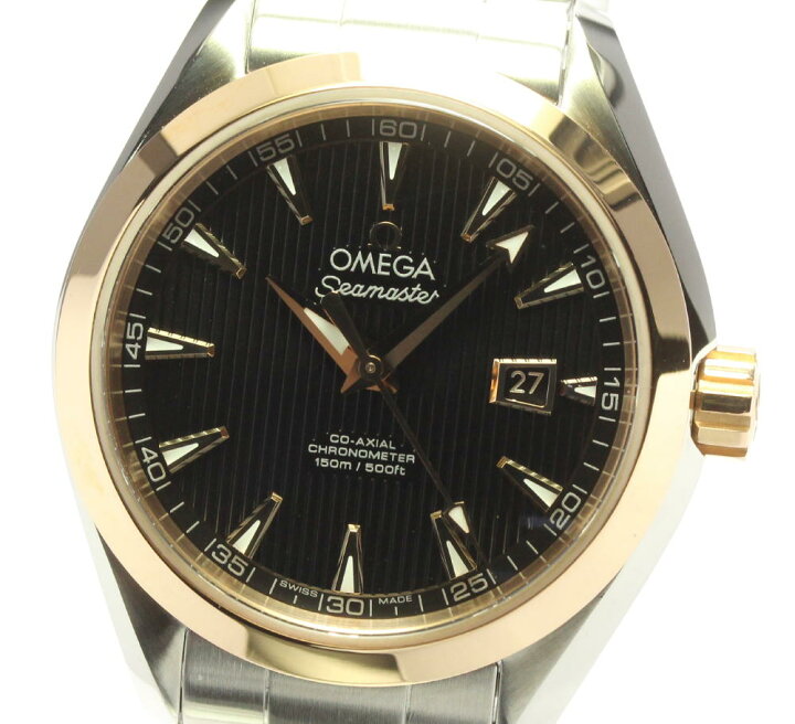 楽天市場】☆美品【OMEGA】オメガ シーマスター アクアテラ  