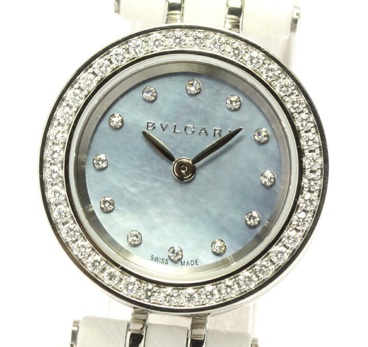 楽天市場】☆美品 箱付き【BVLGARI】ブルガリ B-ZERO1 12Pダイヤ 